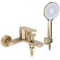 griferia de banera rea drop brush gold