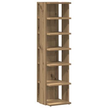 Mesa De Centro，mesa Auxiliar，mesita De Centro Madera De Ingeniería Roble Artisan 55x55x42 Cm