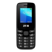 telefono movil spc talk 2 4g dual sim 18r 6 dias bateria radio fm teclado fisico total black