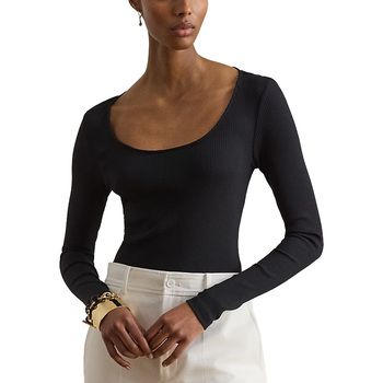 Raplh Lauren Jersey 200980145005-black para mujer