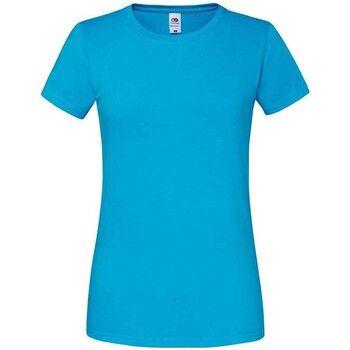Fruit Of The Loom Camiseta manga larga Iconic para mujer