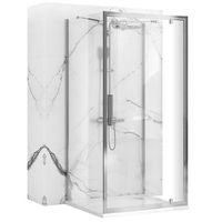 cabina de ducha rea rapid swing chrom 90 x 90