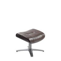 ottoman piel marron chocolate angel cerda 5003 39x52x40