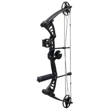 Arco Compuesto De Poleas Hellbow Aurora Regulable De 30 A 55 Lbs Y Una Apertura De 19 A 29