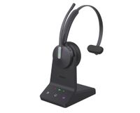 yealink wh64 mono uc auriculares inalambrico diadema oficinacentro de llamadas usb tipo c bluetooth negro