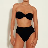 hunza g ruby crinkler seersucker bikini