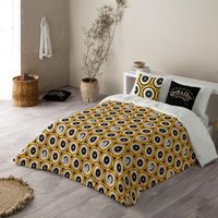 marley - funda nordica estampada cama 180 - algodon extra suave - fabricado en espana - retro