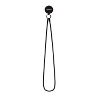 correa para cuello case  me jelly necklace negro silicona universal