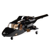 fuselaje de helicoptero roban airwolf para helicoptero rc de clase 450