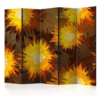 Biombo - Sunflower Dance Ii (225x172 Cm)