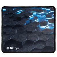 nitropc nmp100 alfombrilla gaming m 29x25cm