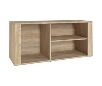 Vidaxl mueble zapatero madera contrachapada roble sonoma 100x35x45 cm