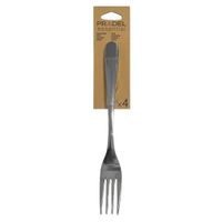 set 4 tenedores mesa acero inoxidable