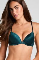 hunkemoller sujetador con aros preformado jackie azul