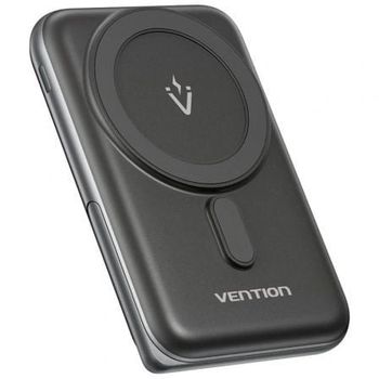Power Bank Vention FHNB0 10000mAh 20W Wireless Carga rápida Negra
