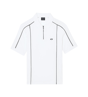 ax armani exchange para hombre xm002375af10366u0009 polo elegant blanco s casual algodon manga corta