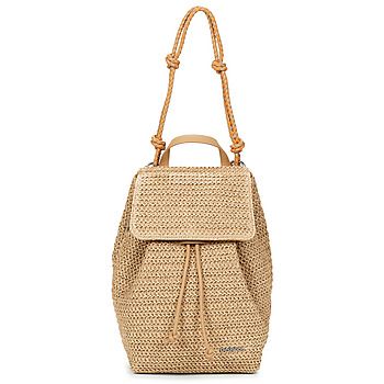 Desigual Mochila BACKPACK HALF LOGO RAFFIA LUENA para mujer