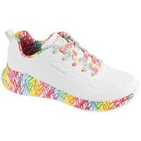 skechers zapatillas baskets uno lite exuberant hearts maille respirante para mujer