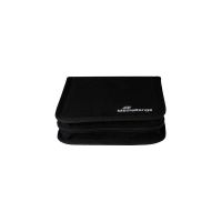 funda cartera mediarange box50 para 24 discos negro nylon