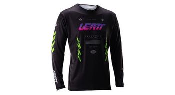 Maillot leatt gravity 4 0 de manga larga para hombre negro