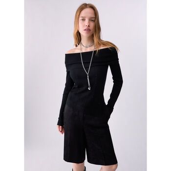 Liu Jo Jersey Punto en lana con escote Bardot para mujer