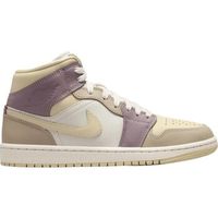 nike zapatillas altas jordan 1 mid light para mujer