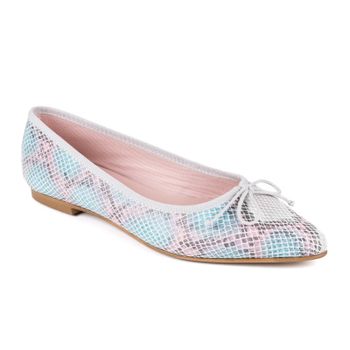 Bailarina piel boa pastel