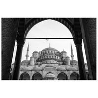 legendarte - cuadro lienzo impresion digital - mezquita azul sultanahmet camii - decoracion pared cm 60x90