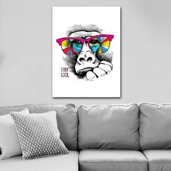 Pintura Decorativa Lienzo 1121273951_70100 Multicolor 70x100 Cm