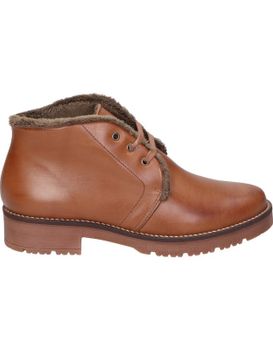 Botines De Piel Pitillos 10777 En Color Cuero Para Mujer 36