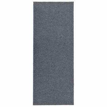 Alfombra De Pasillo Atrapa Suciedad 100x300 Cm Gris Vidaxl