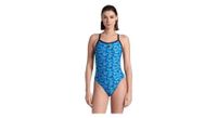 traje de bano arena pooltiles mujer azul