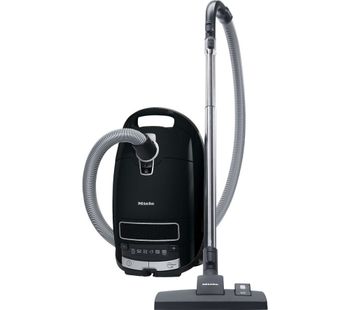 MIELE Complete C3 PowerLine Cylinder Vacuum Cleaner - Obsidian Black, Black