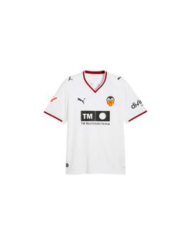 Camiseta de Fútbol Puma Valencia C.F. Home Rep Hombre Blanco