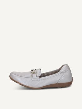 CAPRICE Slipper, white, made of Leather, Size 40