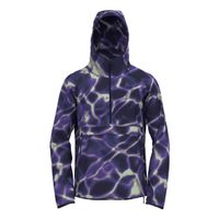 odlo zeroweight print chaqueta para correr hombres-lila