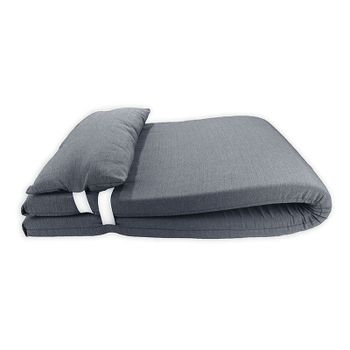 Acomoda Textil - Cojín para Tumbona con Reposacabezas 180x60x6 cm Desenfundable, Cómodo y Elegante. Ideal para Jardín Piscina, Playa, Terraza y Balcón.