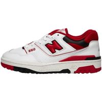 new balance zapatillas 550 white red para hombre