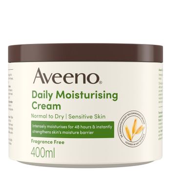 Aveeno Daily Moisturising Cream for Normal, Dry and Sensitive Skin 400ml