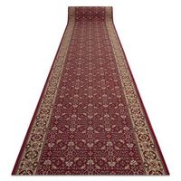 alfombra de pasillo con refuerzo de goma  bidjar burdeos 67cm 67x960 cm