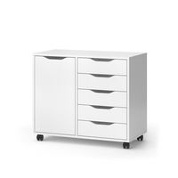 aparador otwin 406 x 615 cm con 5 cajones y 1 puerta vicco