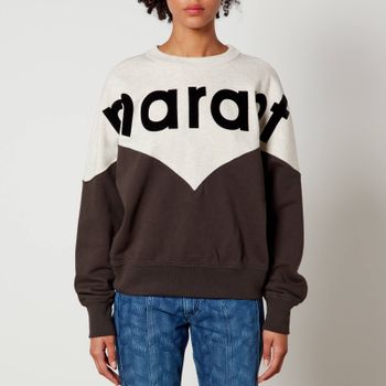 Marant Etoile Houston Cotton-Blend Logo Sweatshirt - FR 34/UK 6