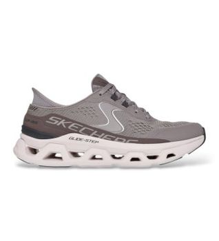 Skechers para mujer. 150510 Zapatillas Slip-Ins: Glide-Step Altus gris (38), Plano, Cordones, Casual, Deportivo, Multideporte