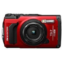 camara compacta olympus tough tg-7 127mp zoom 4x wifi 4k ultra hd rojo