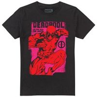 deadpool camiseta merc with a uth para mujer