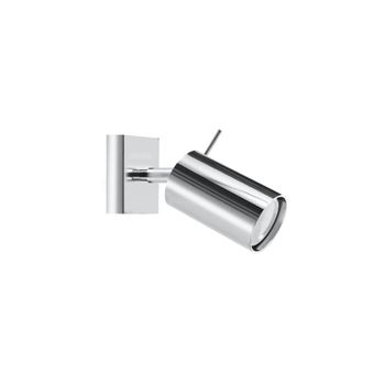 Lámpara de techo cromo acero alt. 8 cm