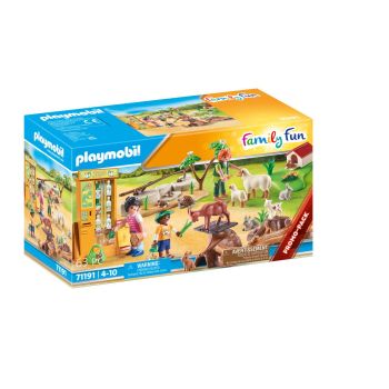 PLAYMOBIL Zoo de Mascotas Family Fun +4 años - 71191