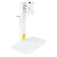 tooq db4032tnr-w soporte de mesa giratorioinclinable para tv 17-27 vesa 100x100 max 6kg
