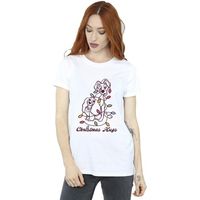 disney camiseta lady and the tramp para mujer