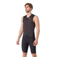 tritraje castelli free san remo 3 sin mangas negro talla s